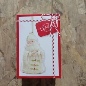 NIB Lenox Santa Ornament